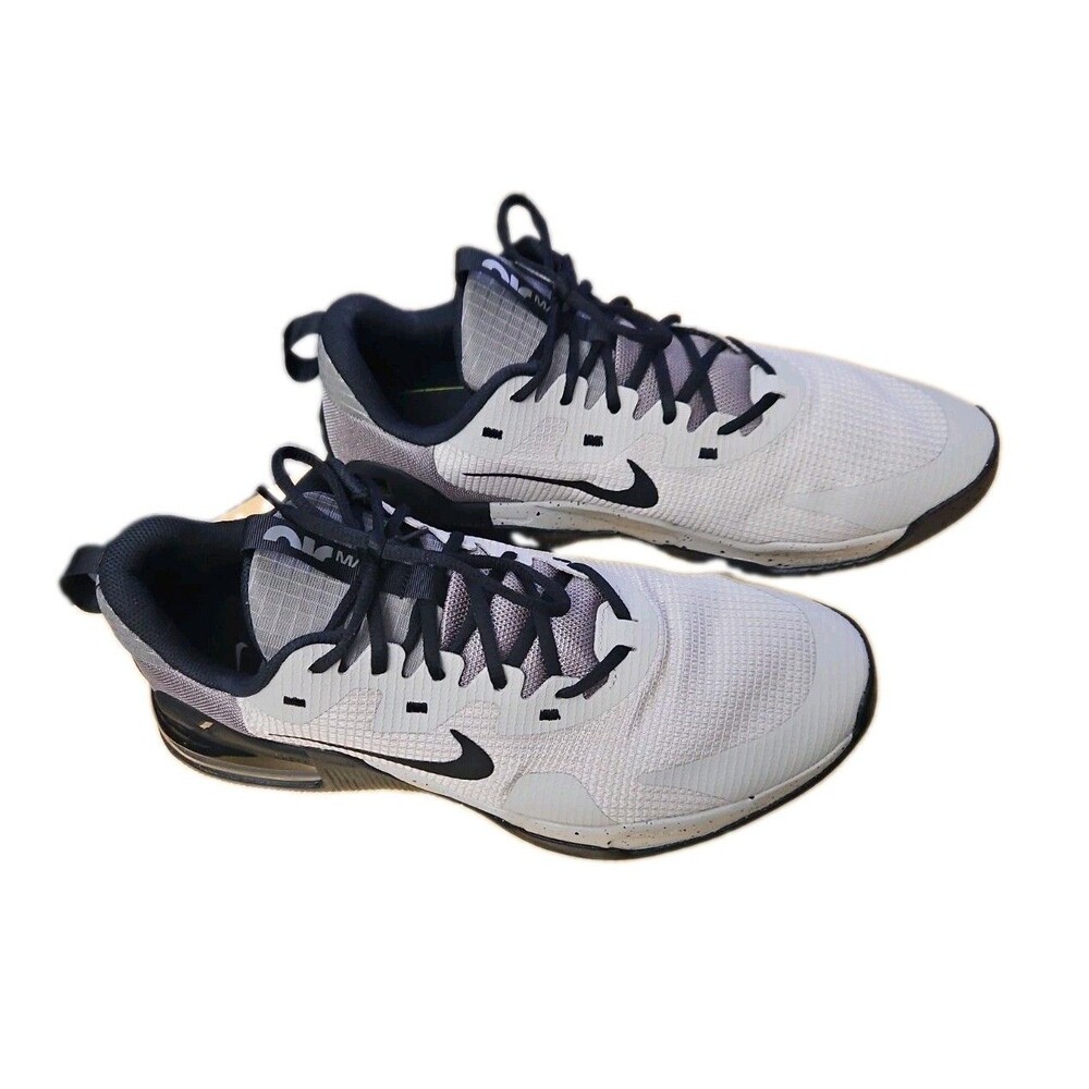 Nike Men's Size 13 Air Max Alpha Trainer 5 DM0829-013 Gray Black Shoes Sneakers